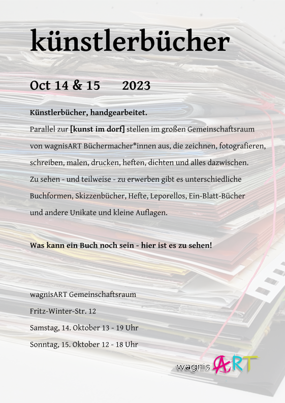 Küstlerbücher Flyer